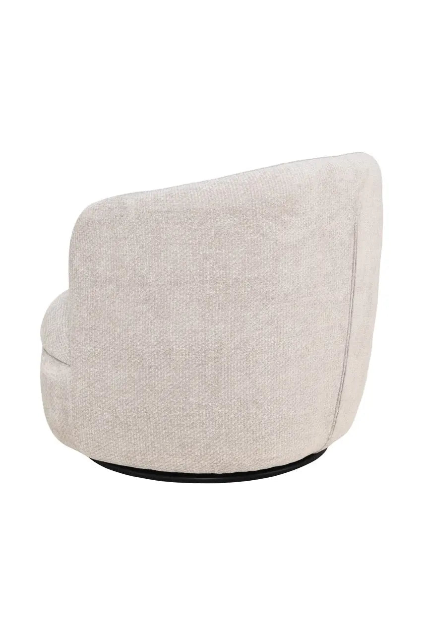 Fotoliu dumonde tapitat gri modern Marco 84x84cm ULK