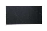 Masa extensibila dumonde, Florida, blat ceramic, 180-240x90x75 H cm, negru/negru mat