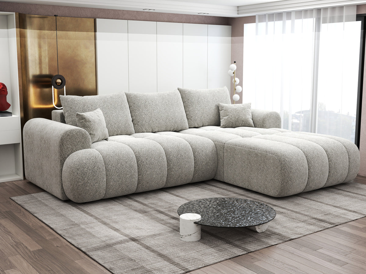 Colțar extensibil dumonde Milano Lounge Arena Bej II 255x190 cm