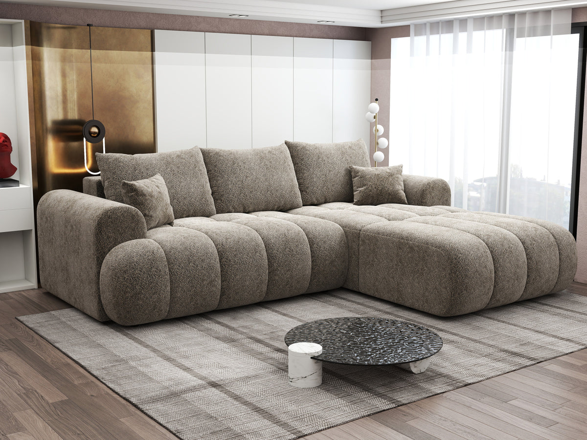 Colțar extensibil dumonde Milano Lounge Arena Antelope II 255x190 cm