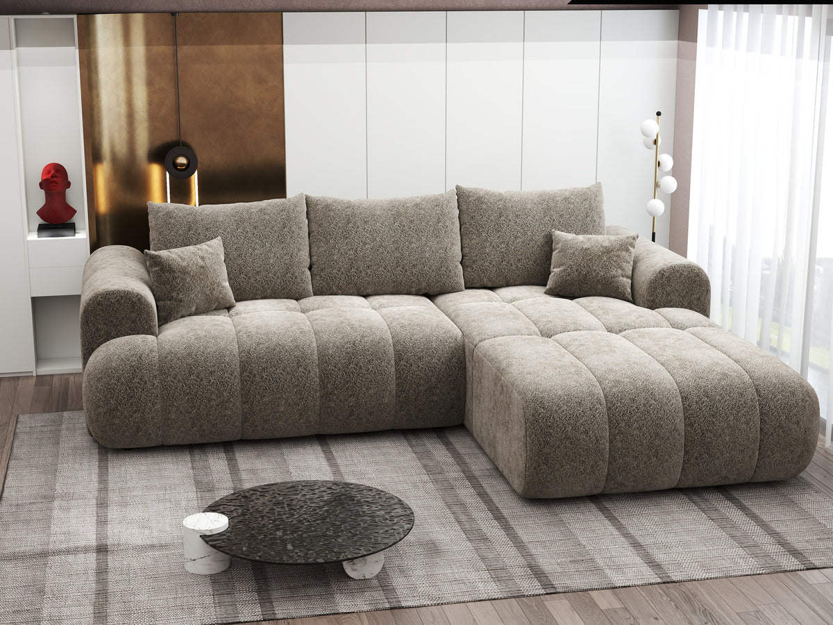 Colțar extensibil dumonde Milano Lounge Arena Antelope II 255x190 cm