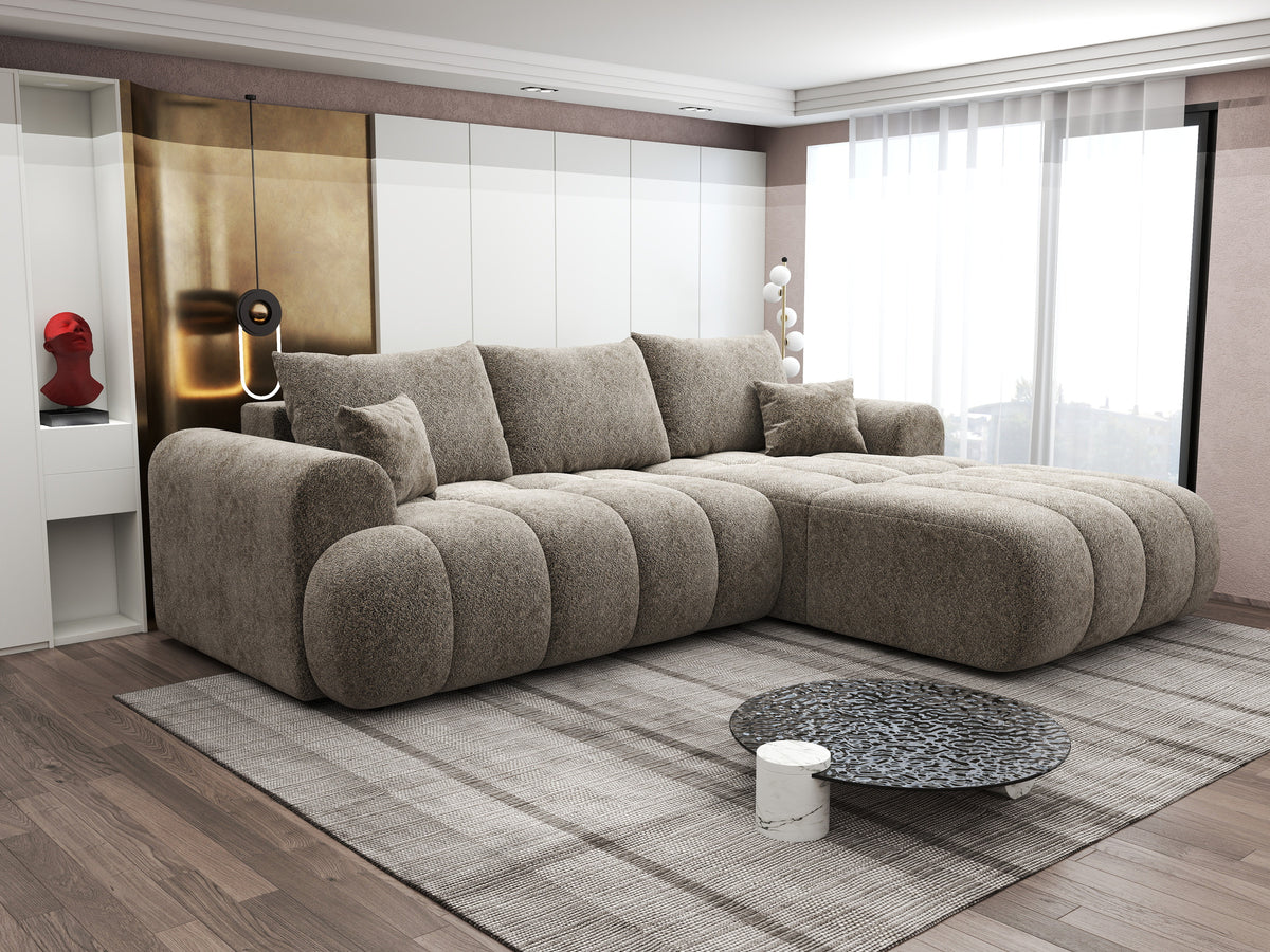 Colțar extensibil dumonde Milano Lounge Arena Antelope II 255x190 cm