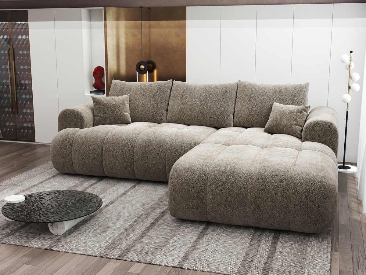 Colțar extensibil dumonde Milano Lounge Arena Antelope II 255x190 cm