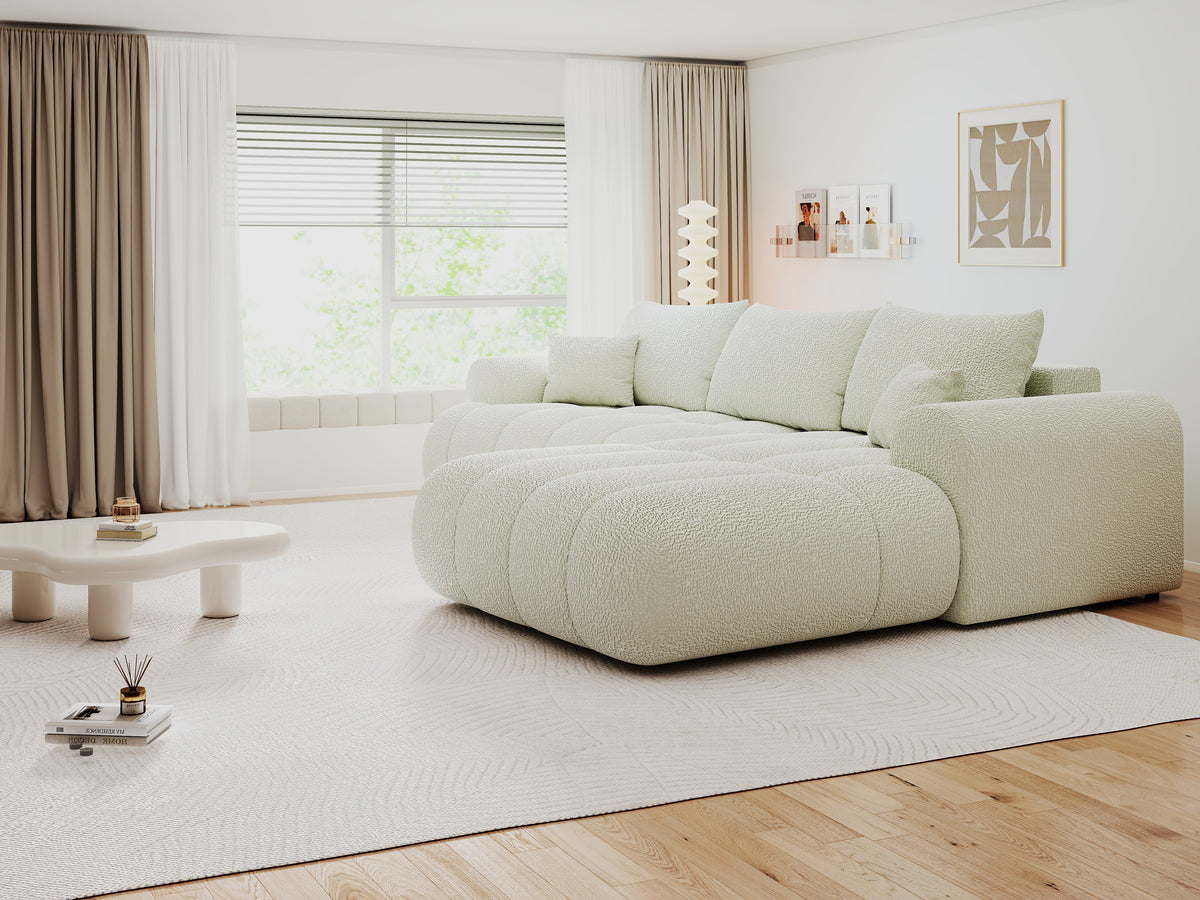 Colțar extensibil dumonde Milano Lounge Jaguar Ivory II 255x190 cm