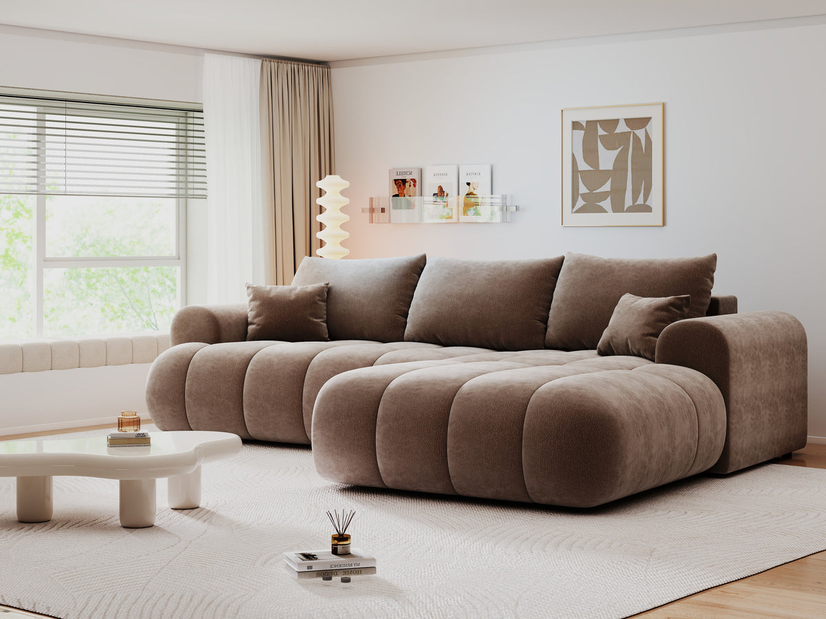 Colțar extensibil dumonde Milano Lounge Vibe Maro II 255x190 cm