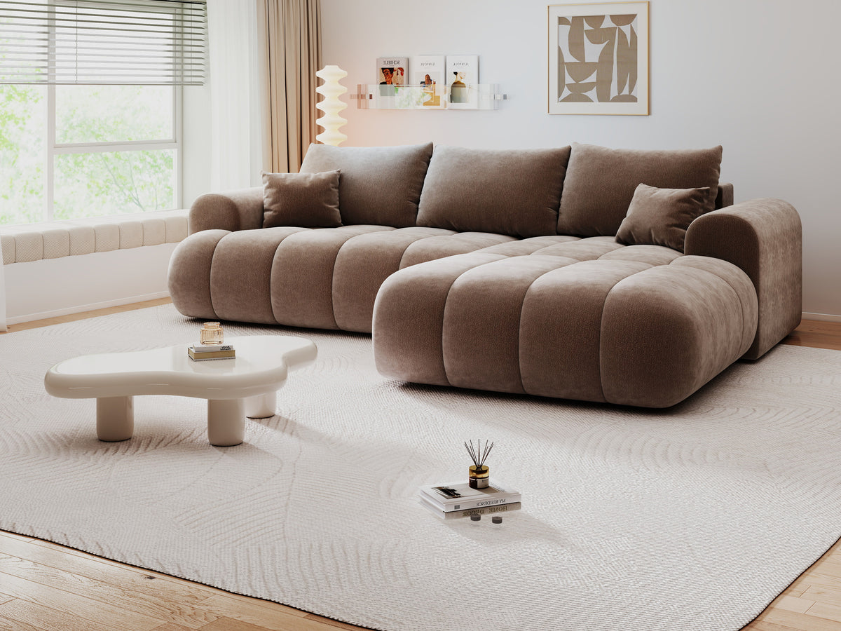 Colțar extensibil dumonde Milano Lounge Vibe Maro II 255x190 cm