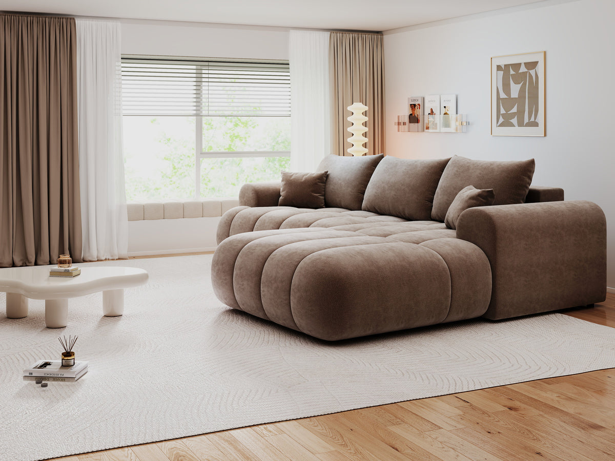 Colțar extensibil dumonde Milano Lounge Vibe Maro II 255x190 cm