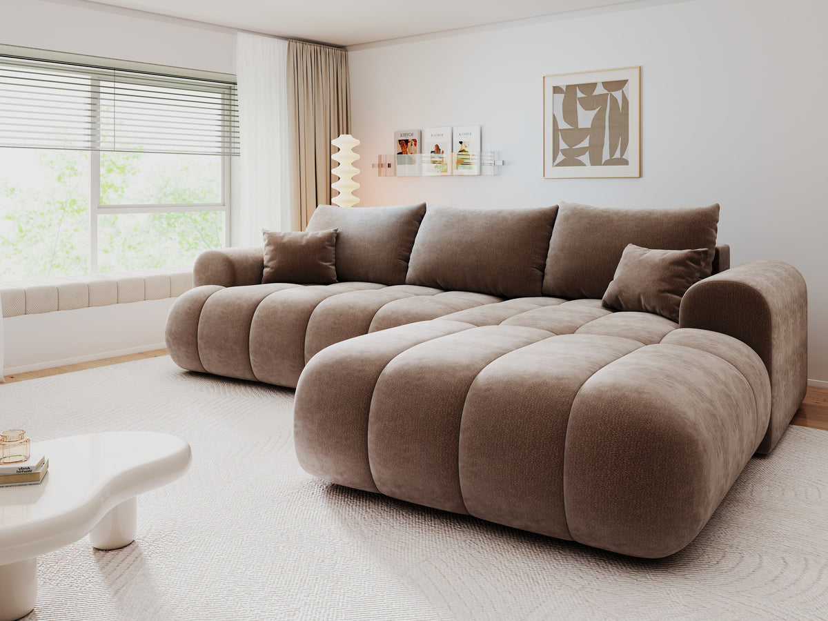 Colțar extensibil dumonde Milano Lounge Vibe Maro II 255x190 cm
