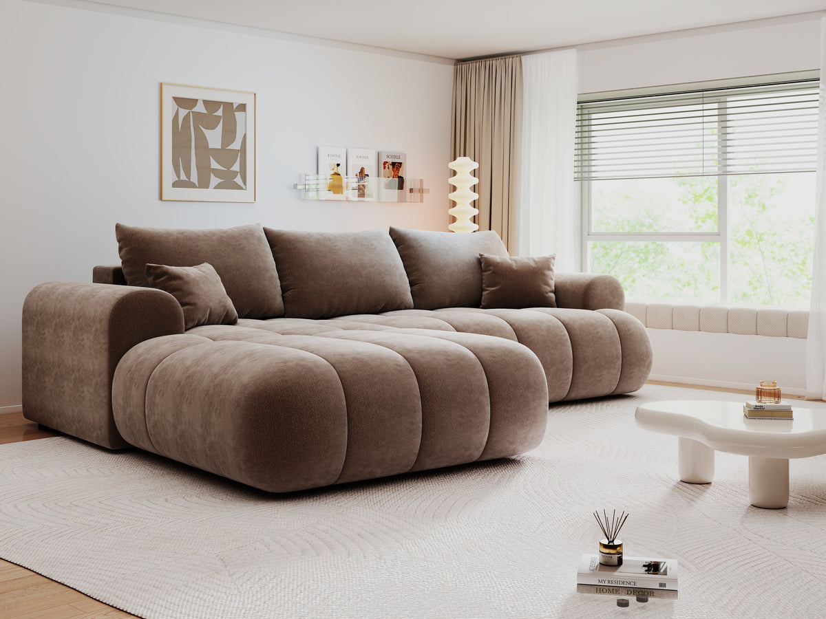 Colțar extensibil dumonde Milano Lounge Vibe Maro 255x190 cm