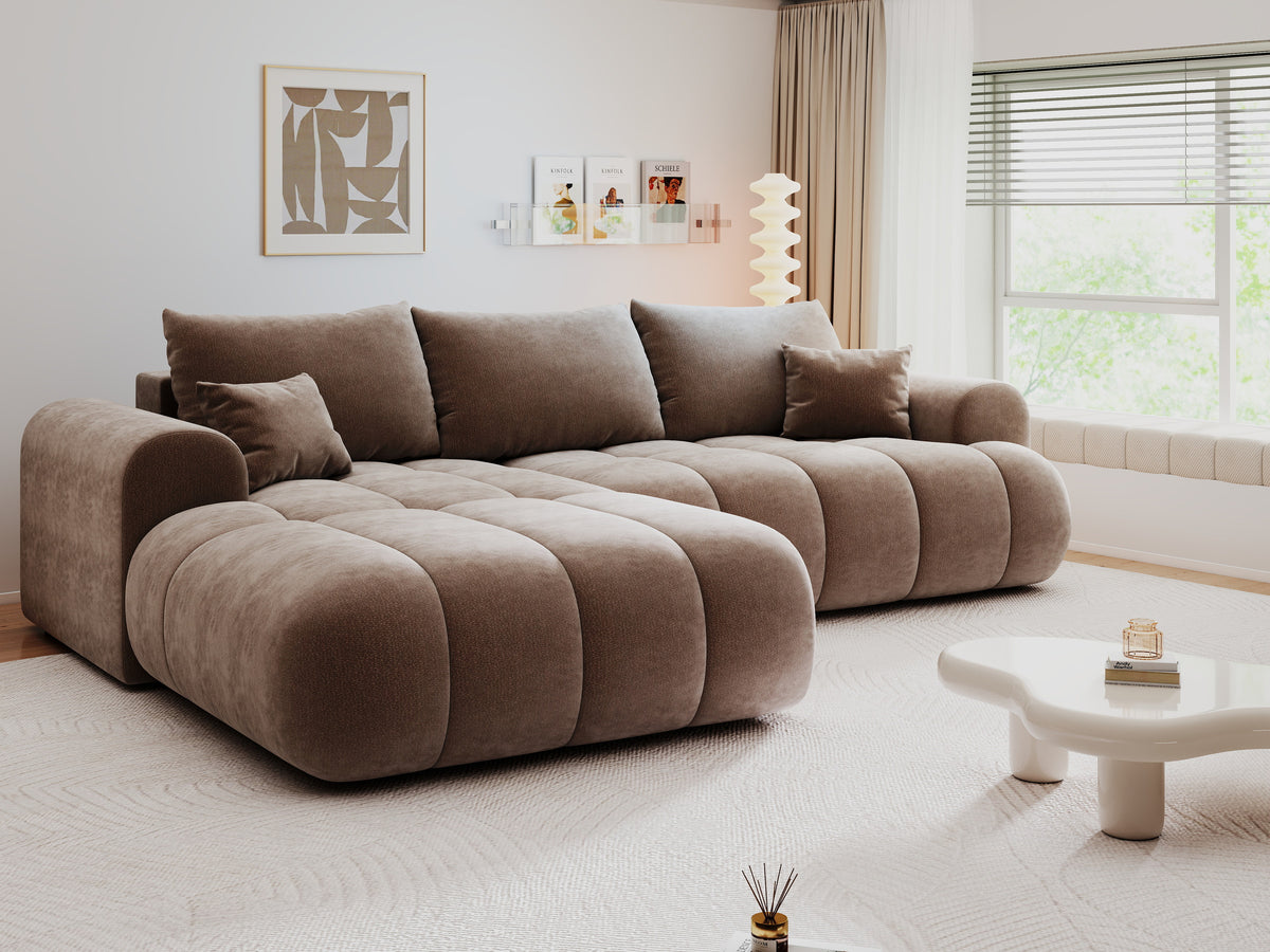 Colțar extensibil dumonde Milano Lounge Vibe Maro 255x190 cm