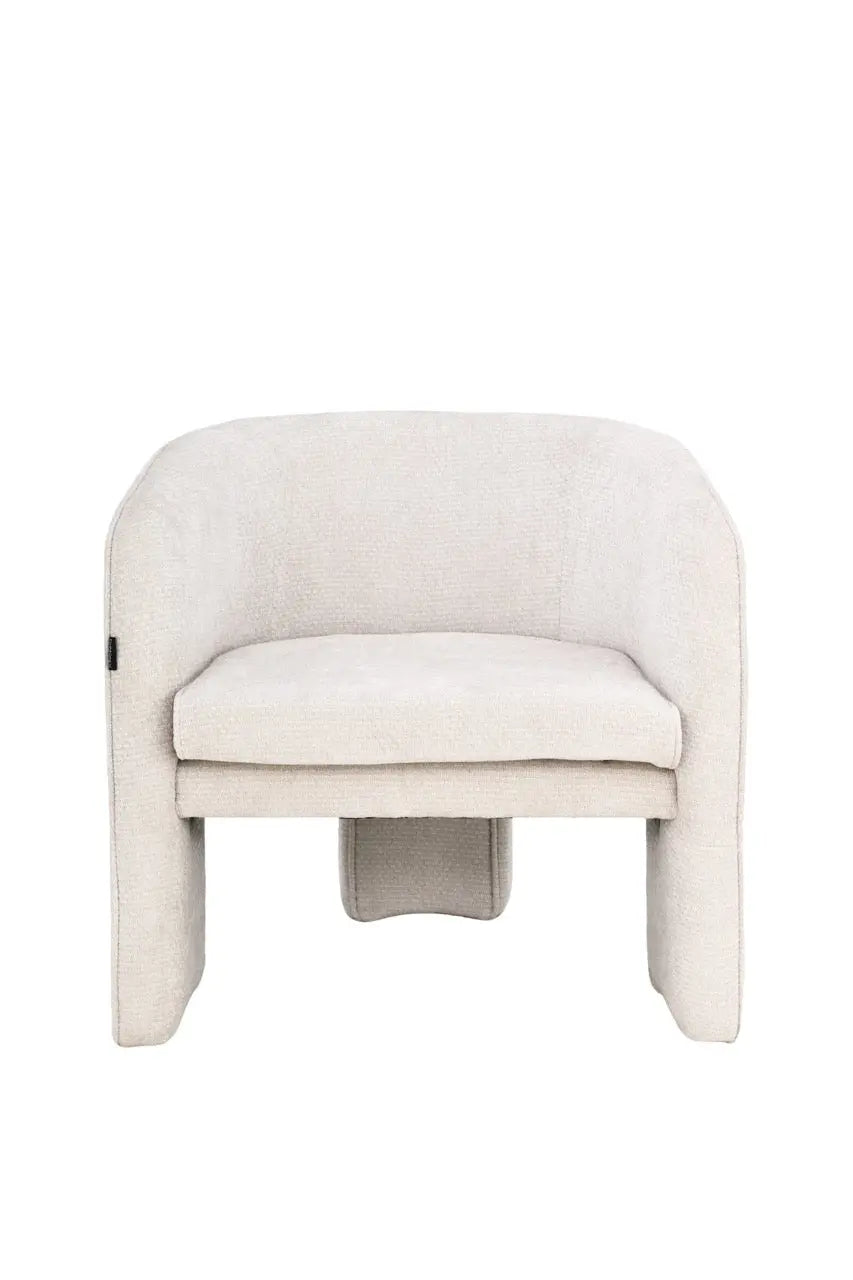 Fotoliu dumonde tapitat Gri modern Sergio 65x78cm ULK