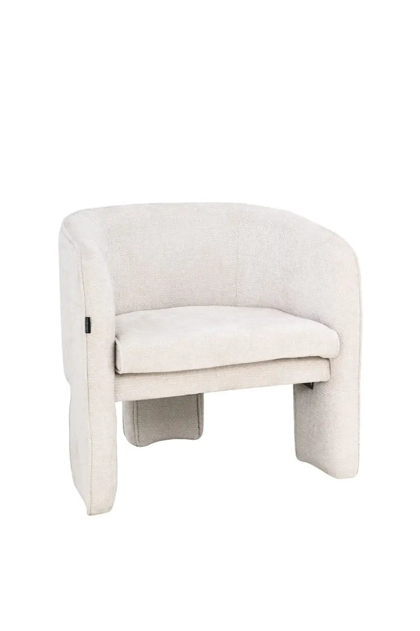 Fotoliu dumonde tapitat Gri modern Sergio 65x78cm ULK