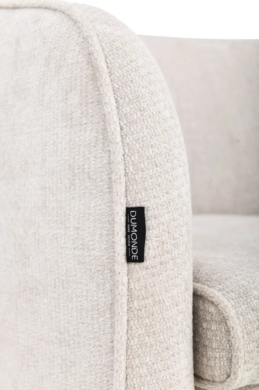 Fotoliu dumonde tapitat Gri modern Sergio 65x78cm ULK