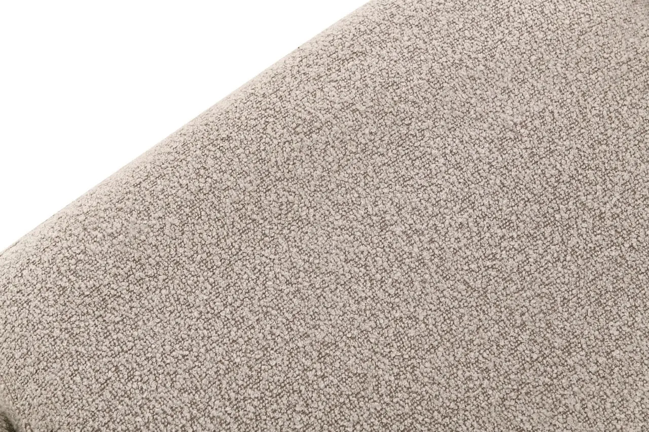 Fotoliu dumonde tapitat Bej modern Mateo 77x83cm ULK