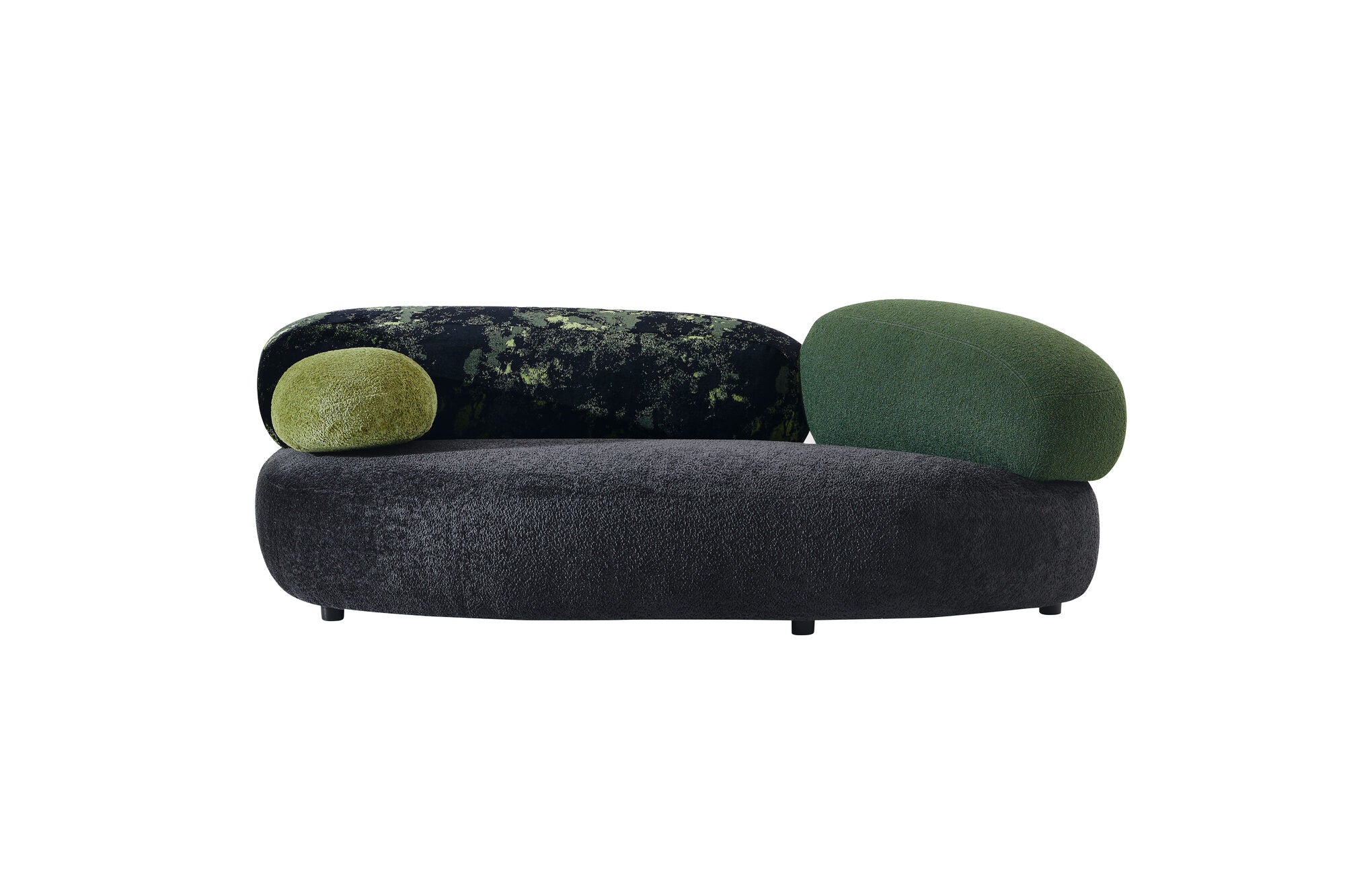 Set canapea dumonde + 2 fotolii cu sezut confortabil din spuma HR Serene 220x 134 cm