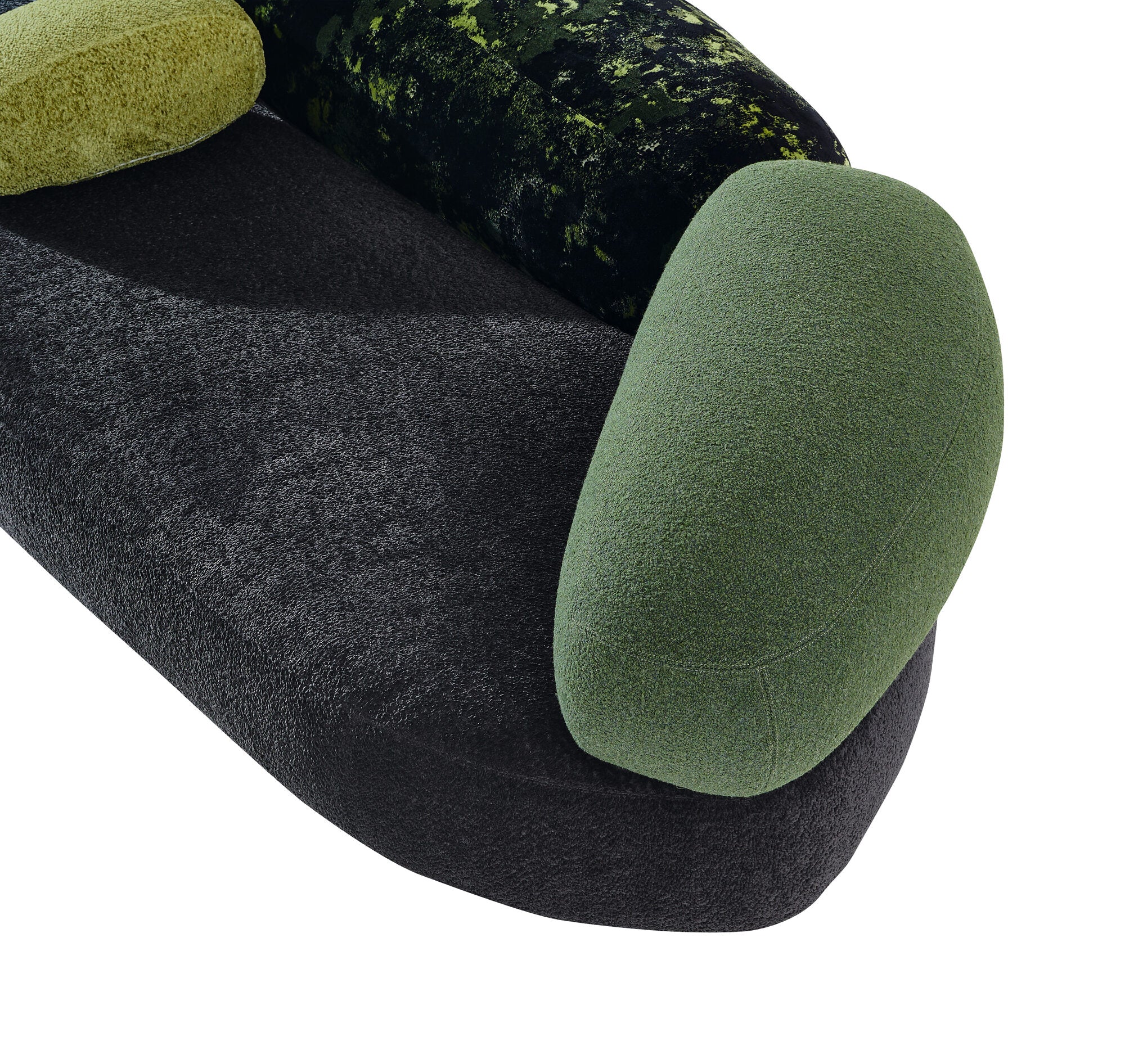 Set canapea dumonde + 2 fotolii cu sezut confortabil din spuma HR Serene 220x 134 cm