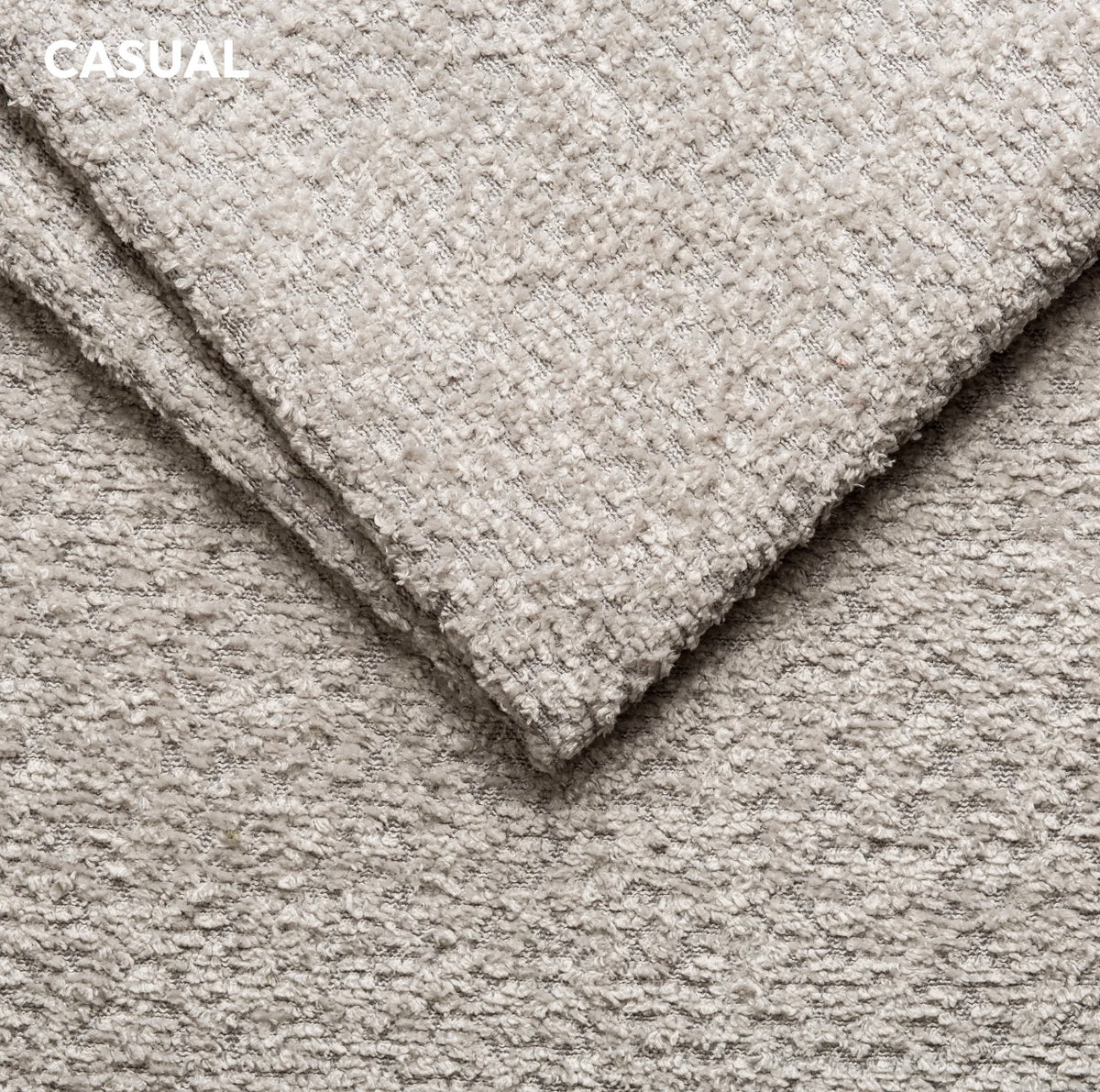 Colțar extensibil dumonde cu lada de depozitare Milano L Arena Gri 276x175 cm