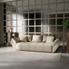 Canapea extensibilă dumonde cu ladă de depozitare si sezut confortabil din spuma HR, Berlin Enjoy Camel 250x100 cm Fabrica