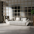 Canapea extensibilă dumonde cu ladă de depozitare si sezut confortabil din spuma HR, Berlin New Bej 250x100 cm Fabrica