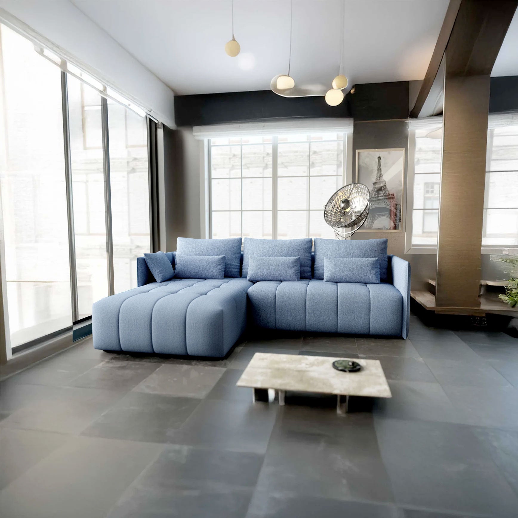 col-ar-extensibil-cu-lada-de-depozitare-malta-blue-235x185-cm