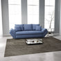 Canapea extensibilă dumonde cu ladă de depozitare si sezut confortabil din spuma HR, Loana Blue 250x100 cm Fabrica