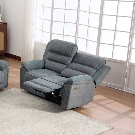Canapea dumonde reclinere electrice, suport pahare Sorren 152x95 cm