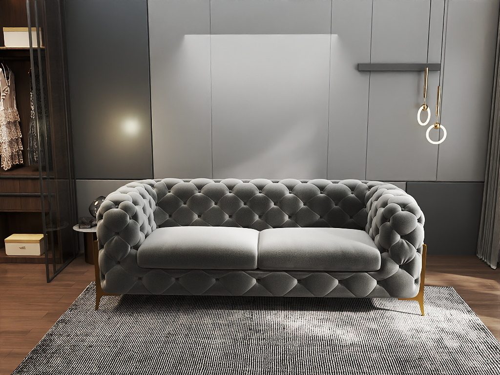 Canapea Dumonde Chelsea Bis SOFA 2. OS., ROYAL 27-gri (ROP A108)