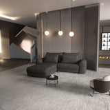 Colțar extensibil dumonde cu ladă de depozitare si sezut confortabil din spuma HR, Denver Enjoy Negru 275x185 cm Fabrica