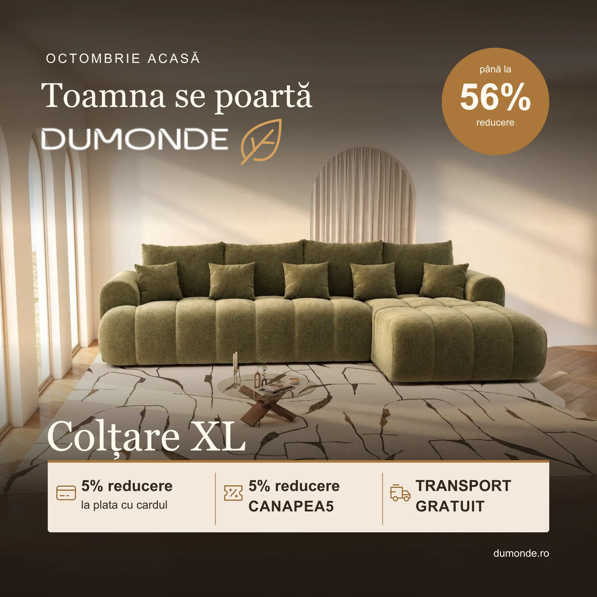 Colțare XL — Dumonde