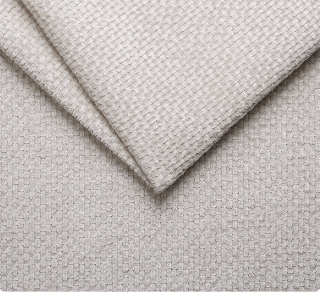 Fotoliu dumonde tapitat Alb modern Taviro 77x83cm