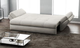 Canapea extensibilă dumonde cu ladă de depozitare si sezut confortabil din spuma HR, Loana Bej 250x100 cm Fabrica