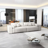 Canapea extensibilă dumonde cu ladă de depozitare si sezut confortabil din spuma HR, Marbela Enjoy Lux Grey XXL 295x100 cm fabrica