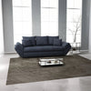 Canapea extensibilă dumonde cu ladă de depozitare si sezut confortabil din spuma HR, Loana Enjoy Antracit 250x100 cm Fabrica