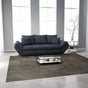 Canapea extensibilă dumonde cu ladă de depozitare si sezut confortabil din spuma HR, Loana Antracit 250x100 cm Fabrica