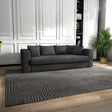 Canapea extensibilă dumonde cu ladă de depozitare si sezut confortabil din spuma HR, Gloria gri grafit 240x100 cm Fabrica