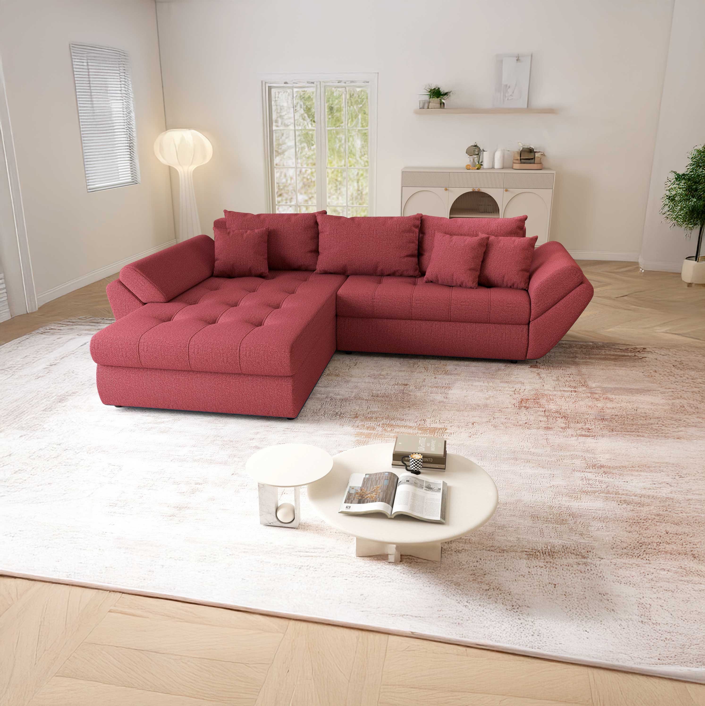 coltar-extensibil-cu-lada-de-depozitare-loana-red-275x185-cm