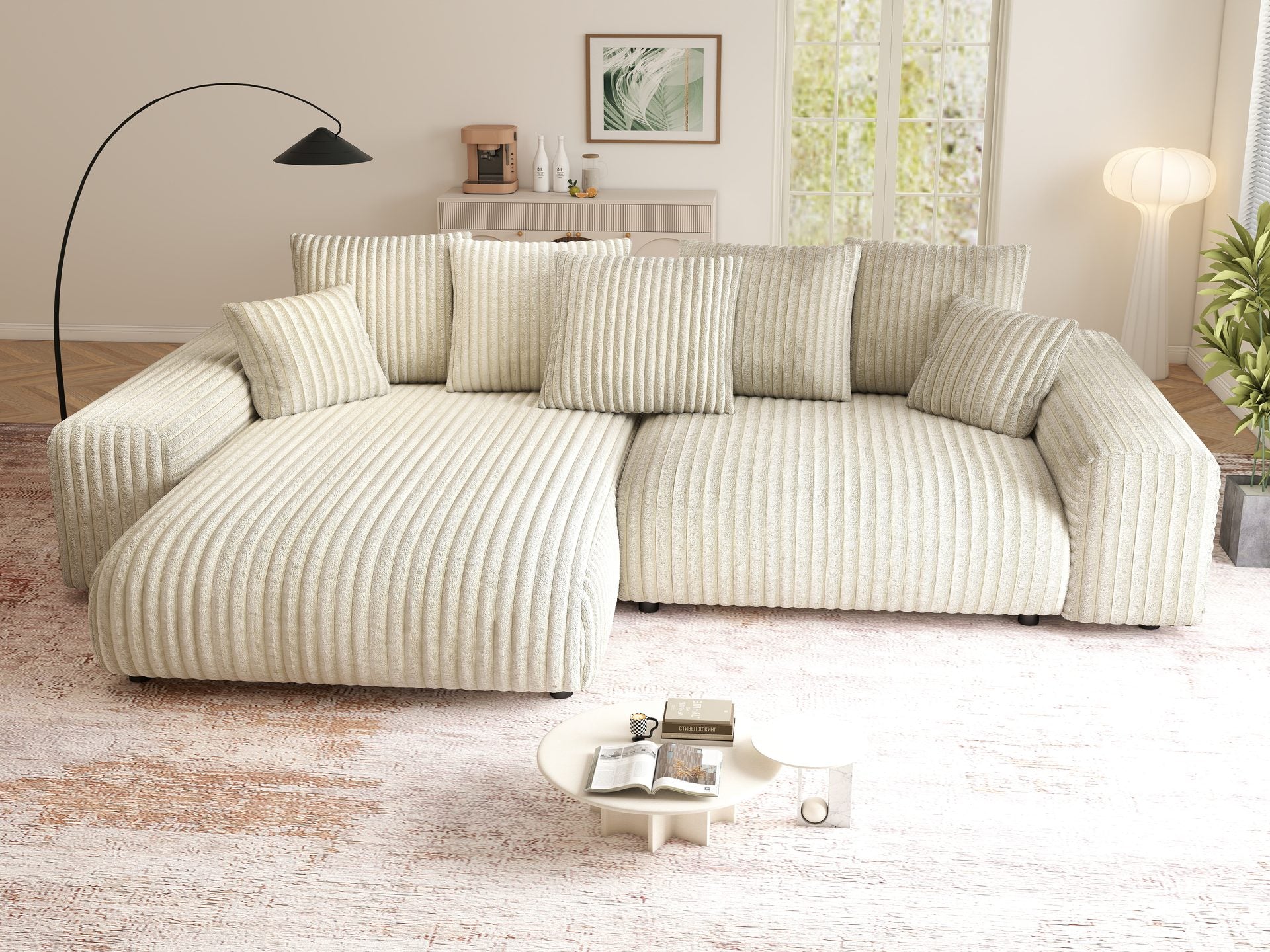 Canapea Dumonde Luma Small, Tilia 03-bej (ROP F331)
