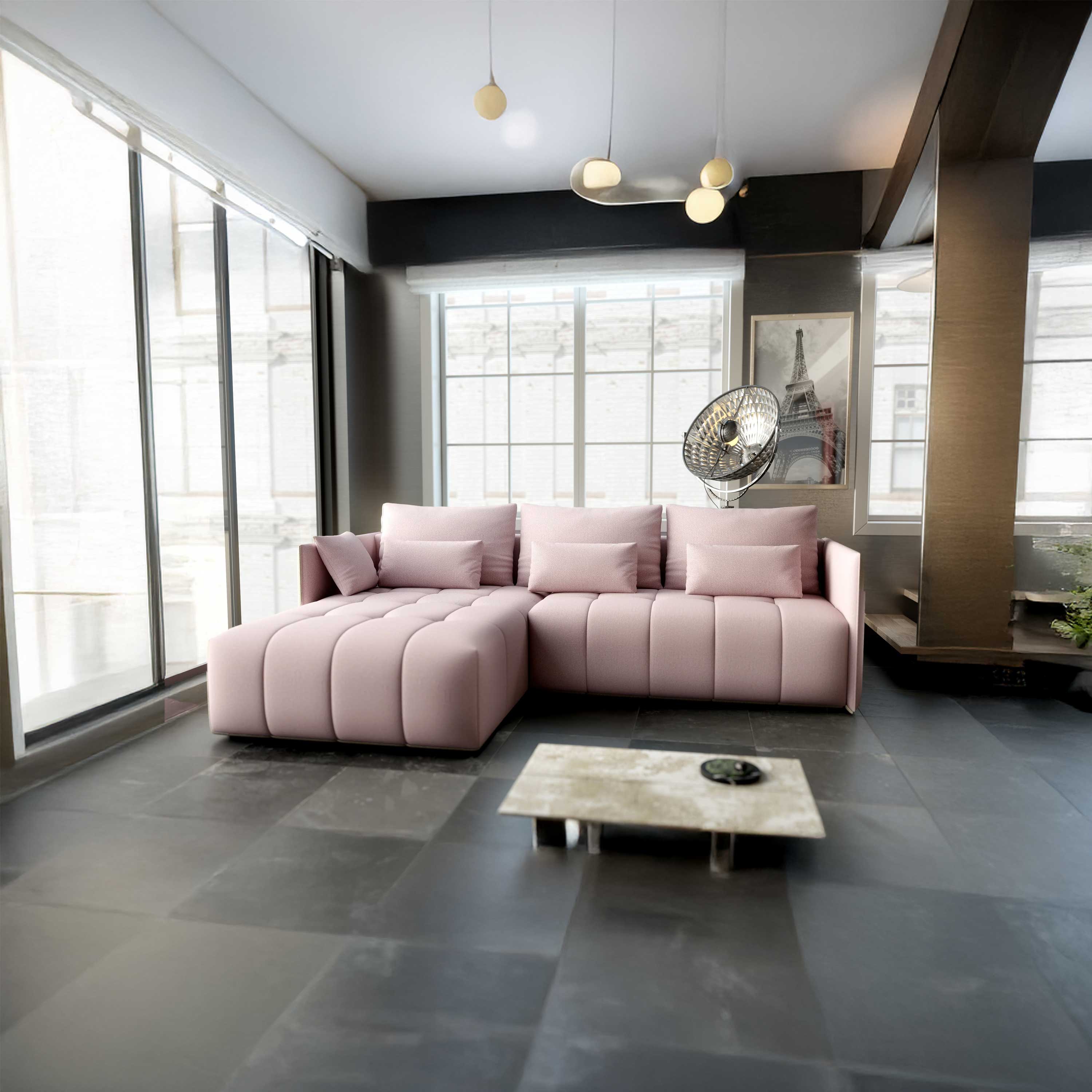 col-ar-extensibil-cu-lada-de-depozitare-malta-rosa-235x185-cm
