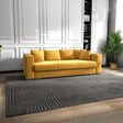 Canapea extensibilă dumonde cu ladă de depozitare si sezut confortabil din spuma HR, Gloria Muștar  240x100 cm Fabrica