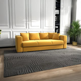 Canapea extensibilă dumonde cu ladă de depozitare si sezut confortabil din spuma HR, Gloria Muștar  240x100 cm Fabrica