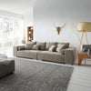 Canapea extensibilă dumonde cu ladă de depozitare si sezut confortabil din spuma high-density, Marbela Enjoy Camel XXL 295x120 cm