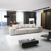 Canapea extensibilă dumonde cu ladă de depozitare si sezut confortabil din spuma HR, Marbela Enjoy Beige XXL 295x100 cm fabrica