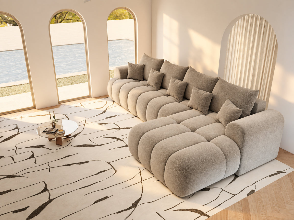 Colțar extensibil dumonde Milano XL Vibe 21 Maro II 327x175 cm – vedere 5