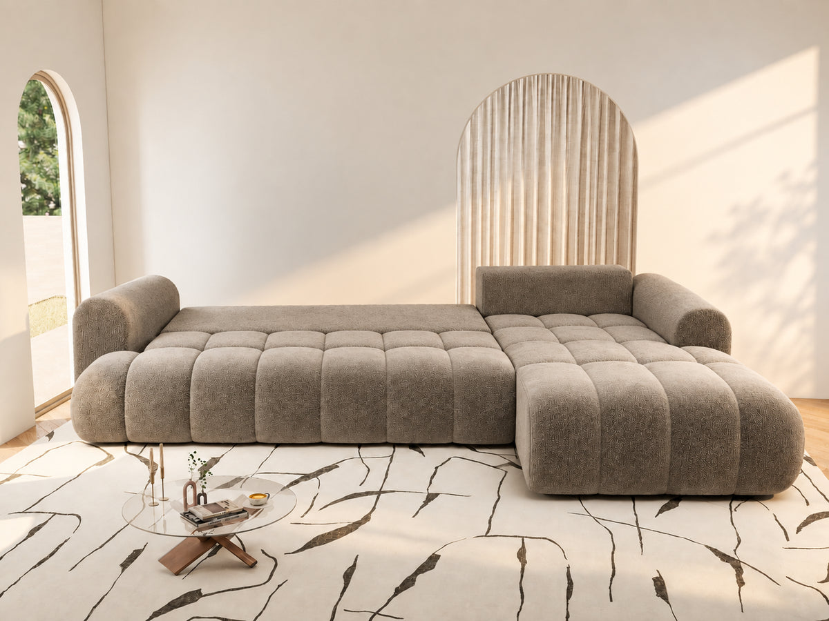 Colțar extensibil dumonde Milano XL Vibe 21 Maro II 327x175 cm – vedere 11