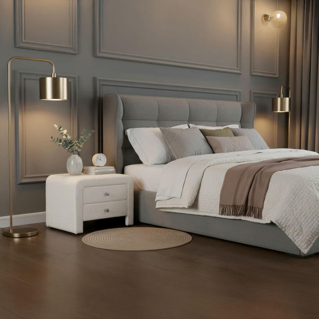 Noptiera dumonde tapitata bej Teddy