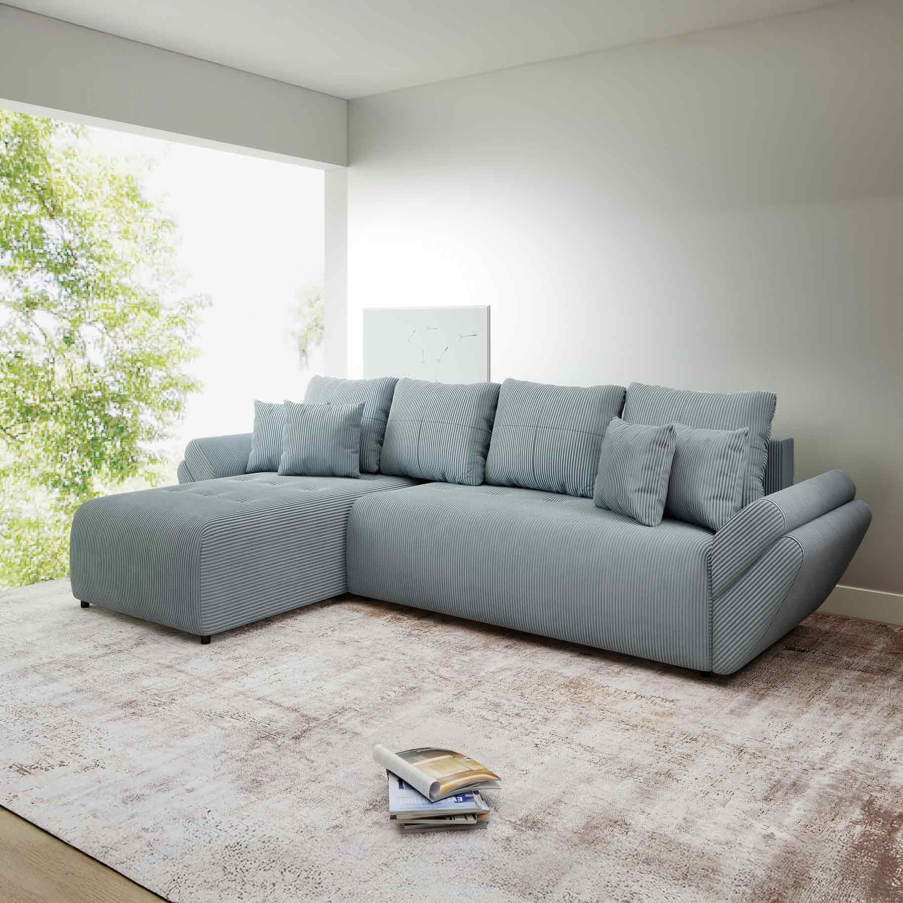 Coltar extensibil Berlin XL Zoom Grey - Dumonde.ro | Dumonde.ro 🛋
