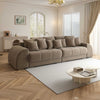 Canapea extensibilă dumonde cu 2 lăzi de depozitare si sezut confortabil din spuma high-density, Verona Jaguar Maro Cappuccino 8 310x100 cm